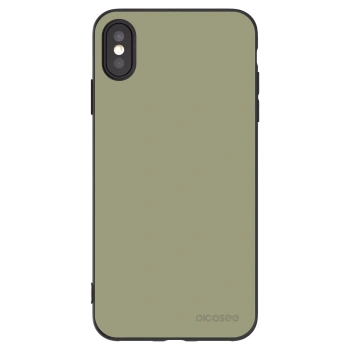 Picasee silikónový čierny obal pre Apple iPhone XS Max - Dewy Dawn