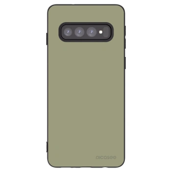 Picasee silikónový čierny obal pre Samsung Galaxy S10 G973 - Dewy Dawn