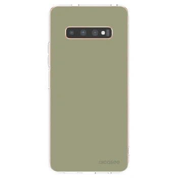 Picasee silikónový prehľadný obal pre Samsung Galaxy S10 Plus G975 - Dewy Dawn