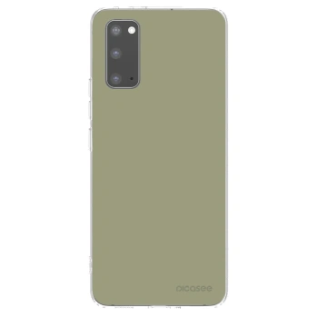 Picasee silikónový prehľadný obal pre Samsung Galaxy S20 G980F - Dewy Dawn