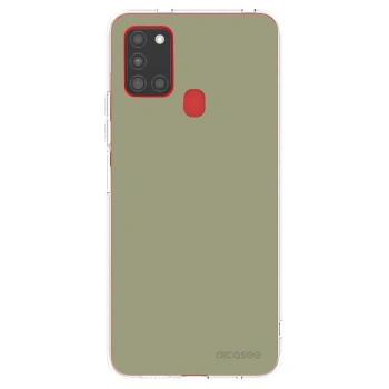 Picasee silikónový prehľadný obal pre Samsung Galaxy A21s - Dewy Dawn