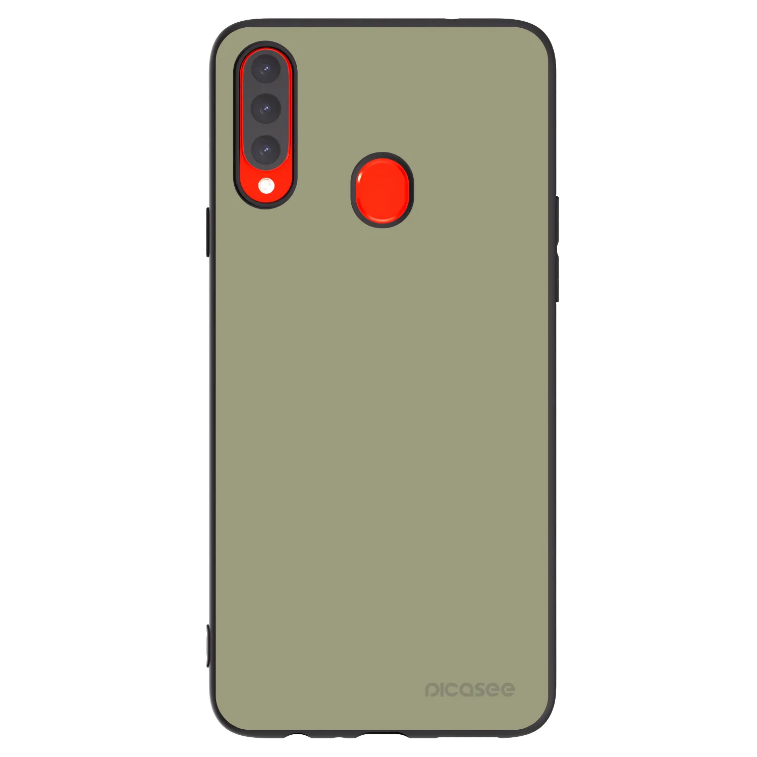 Picasee silikónový čierny obal pre Samsung Galaxy A20s - Dewy Dawn