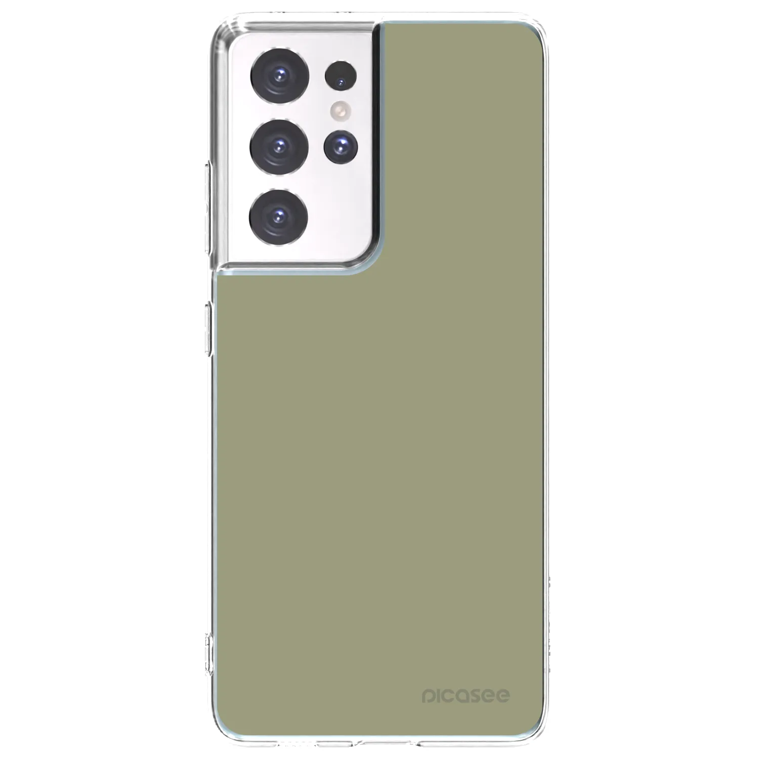 Picasee silikónový prehľadný obal pre Samsung Galaxy S21 Ultra 5G G998B - Dewy Dawn