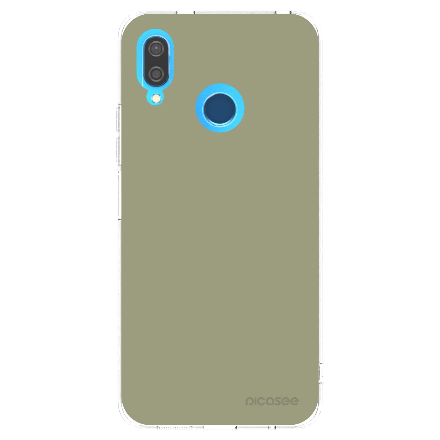 Picasee silikónový prehľadný obal pre Huawei P20 Lite - Dewy Dawn