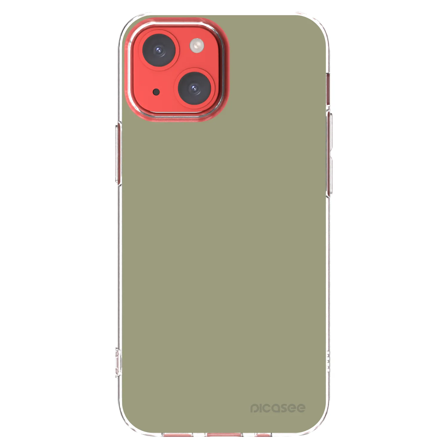 Picasee silikónový prehľadný obal pre Apple iPhone 13 mini - Dewy Dawn