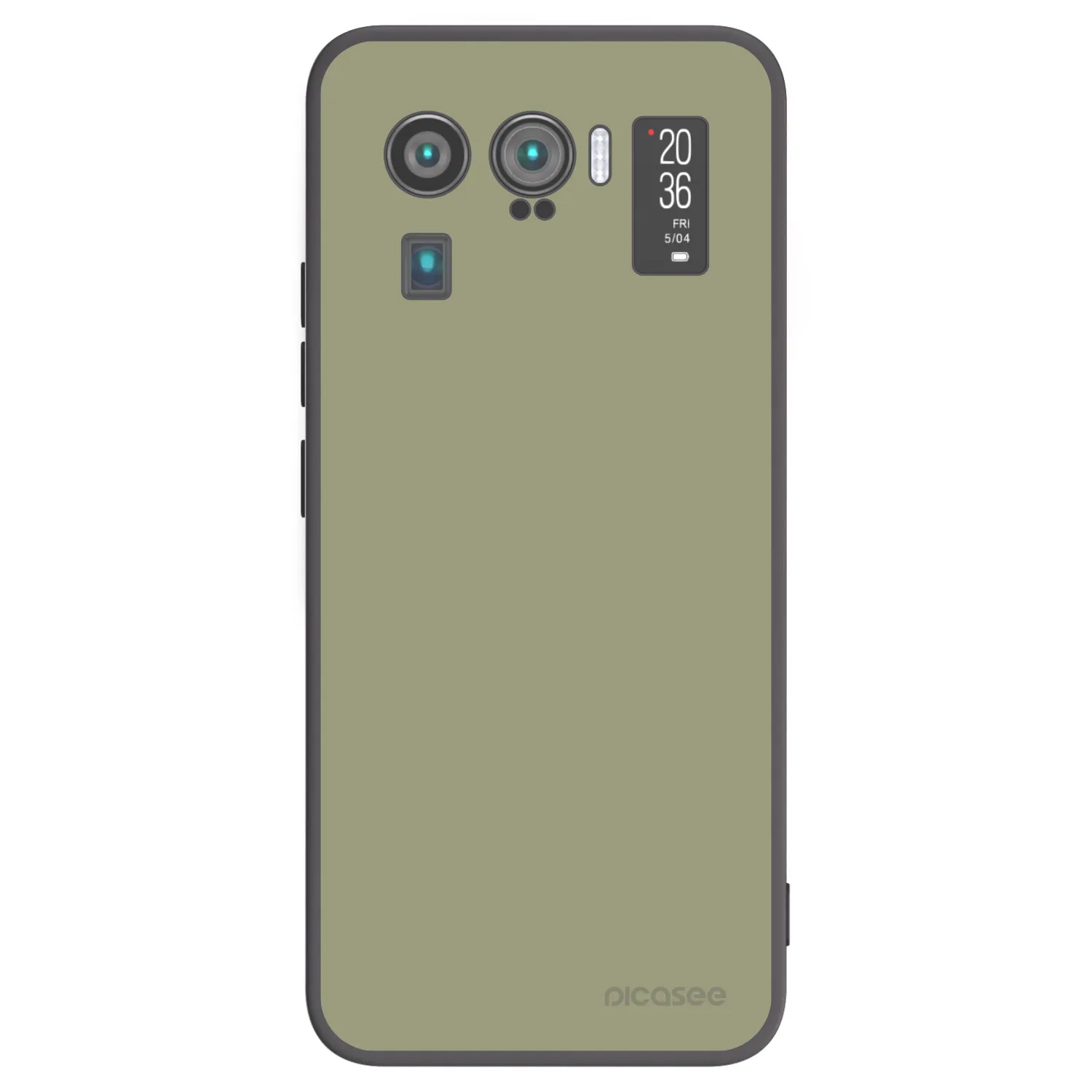 Picasee silikónový čierny obal pre Xiaomi Mi 11 Ultra - Dewy Dawn