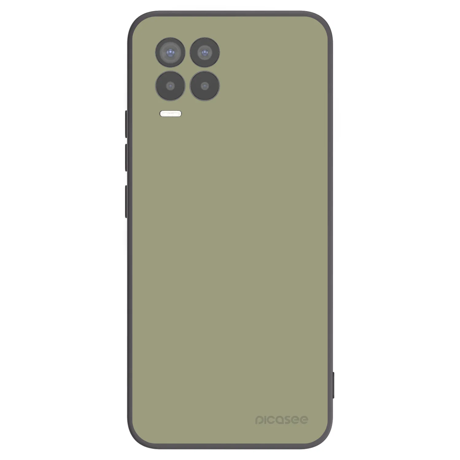 Picasee silikónový čierny obal pre Realme 8 4G - Dewy Dawn