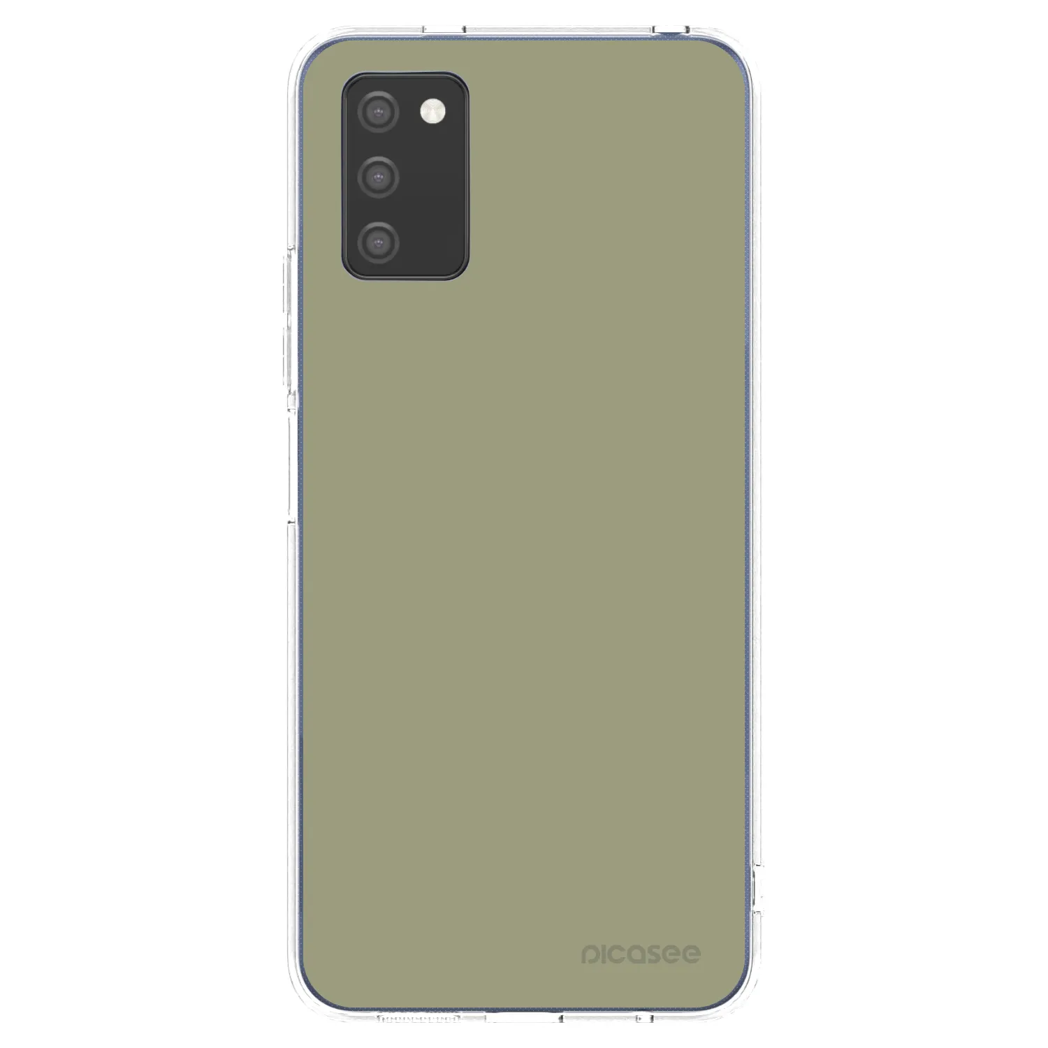Picasee silikónový prehľadný obal pre Samsung Galaxy A02s A025G - Dewy Dawn