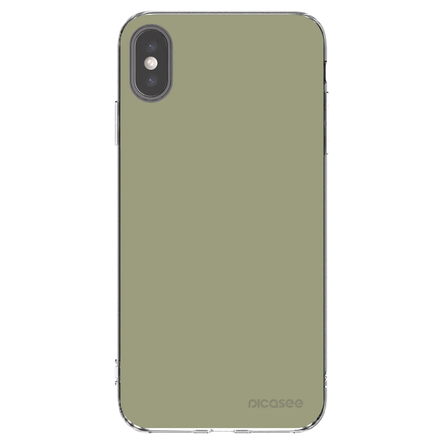 Picasee silikónový prehľadný obal pre Apple iPhone XS Max - Dewy Dawn
