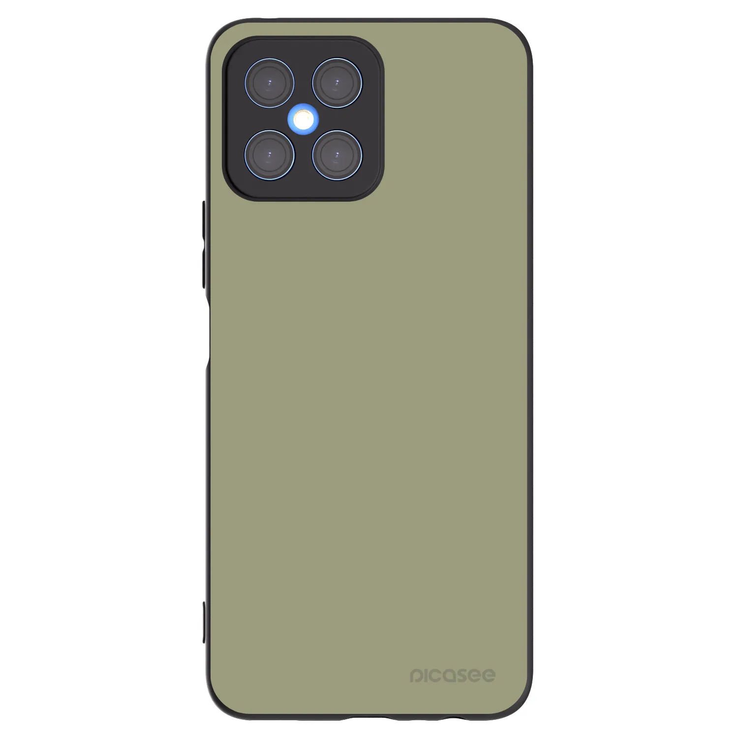 Picasee silikónový čierny obal pre Honor X8 4G - Dewy Dawn