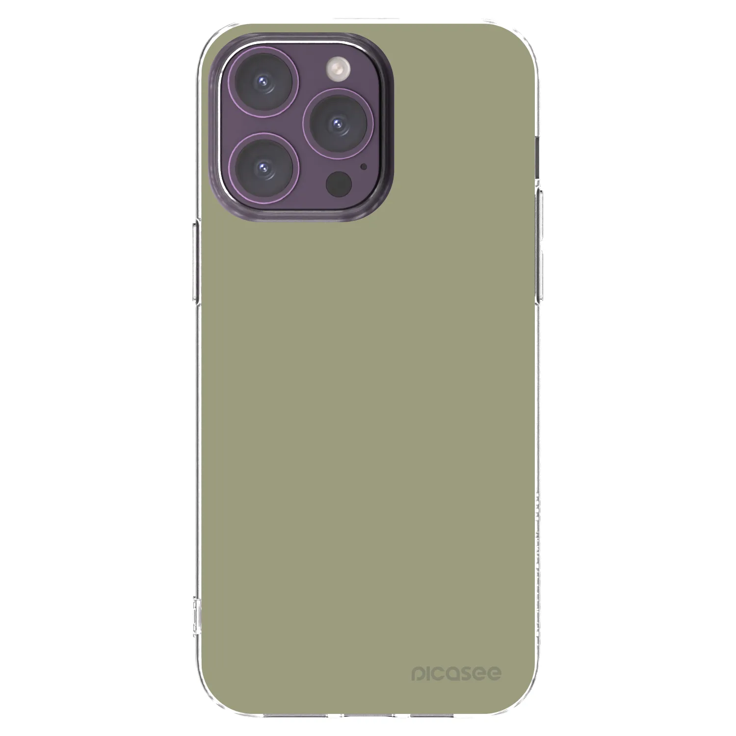 Picasee silikónový prehľadný obal pre Apple iPhone 14 Pro Max - Dewy Dawn
