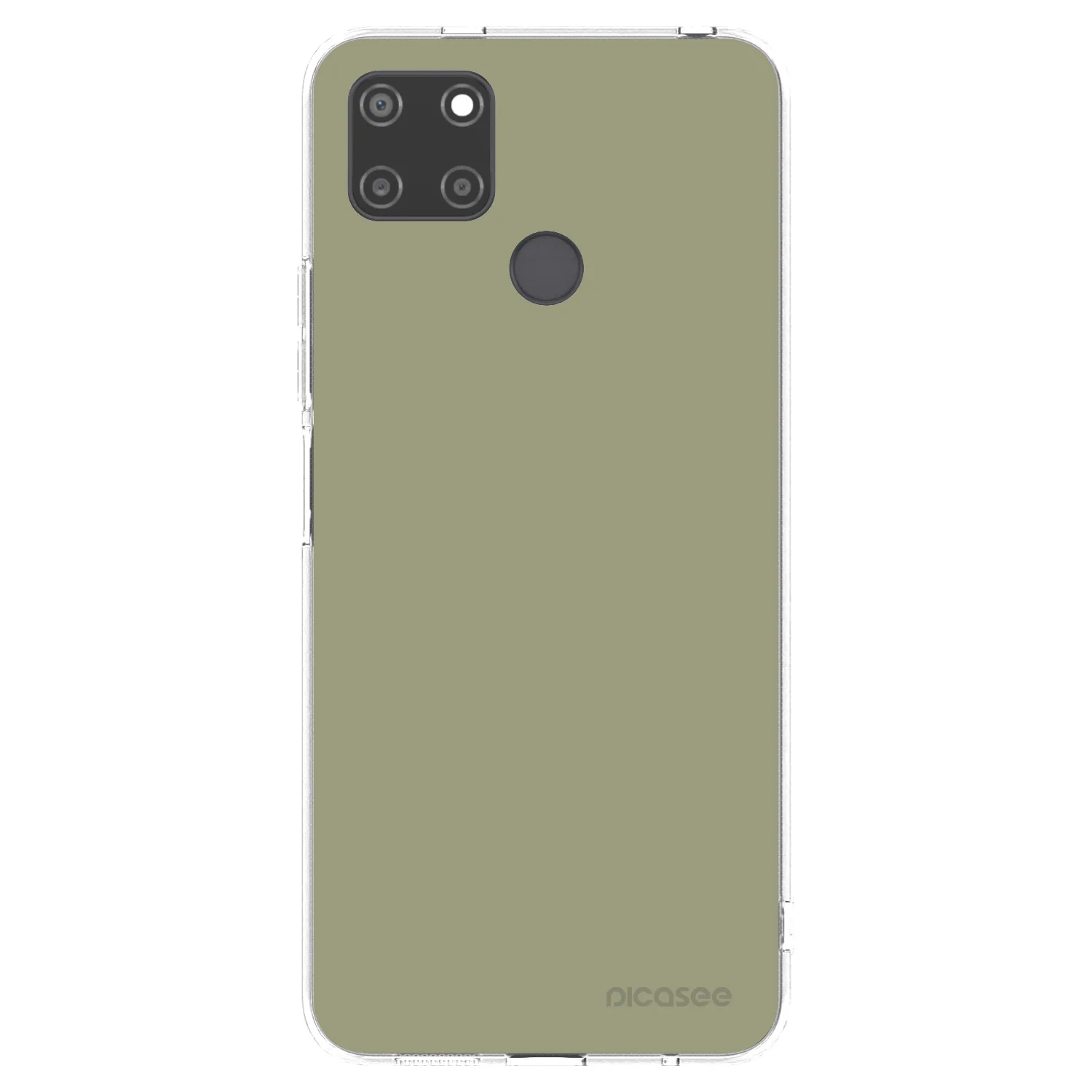 Picasee silikónový prehľadný obal pre Realme C21Y - Dewy Dawn