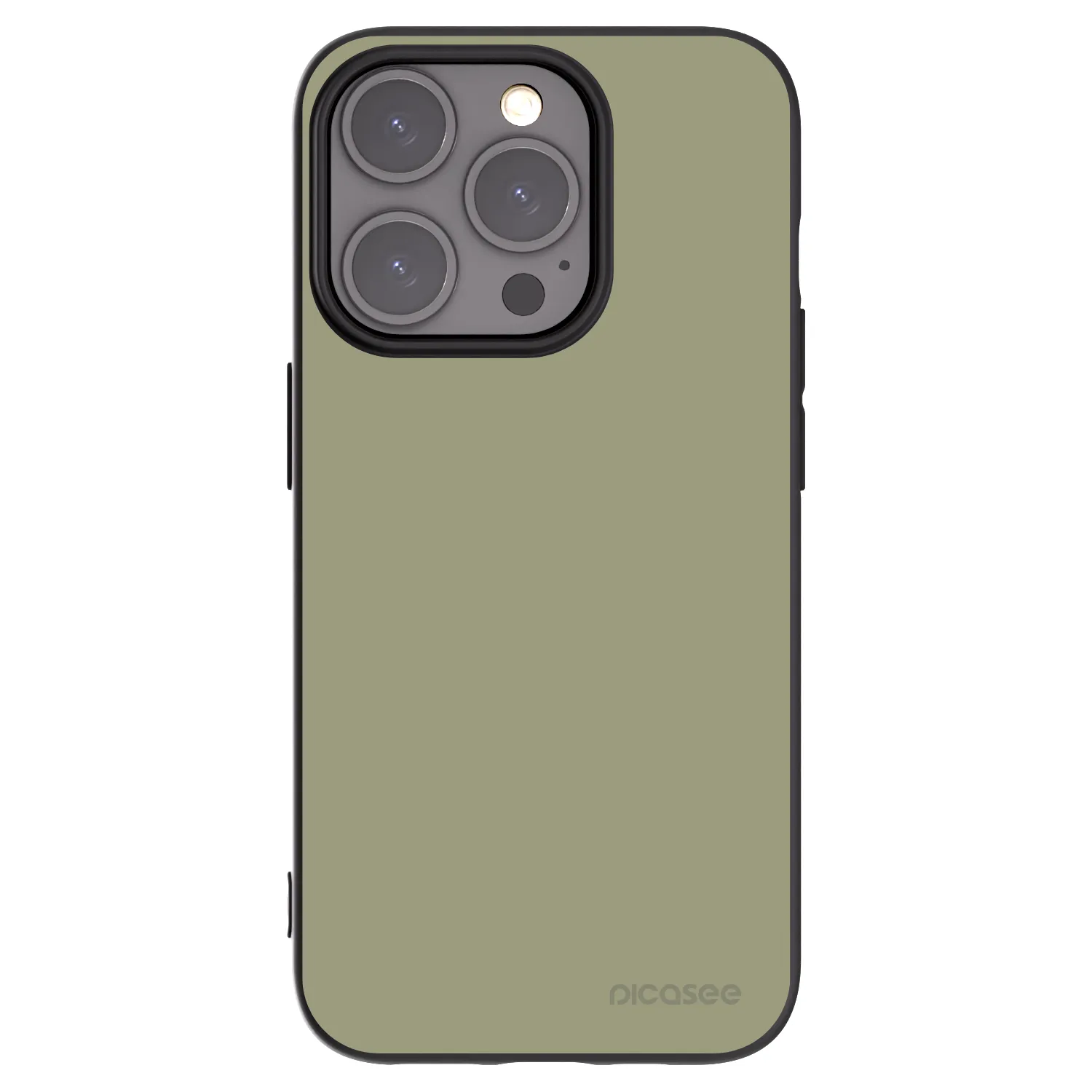Silikónový čierny obal pre Apple iPhone 15 Pro - Dewy Dawn
