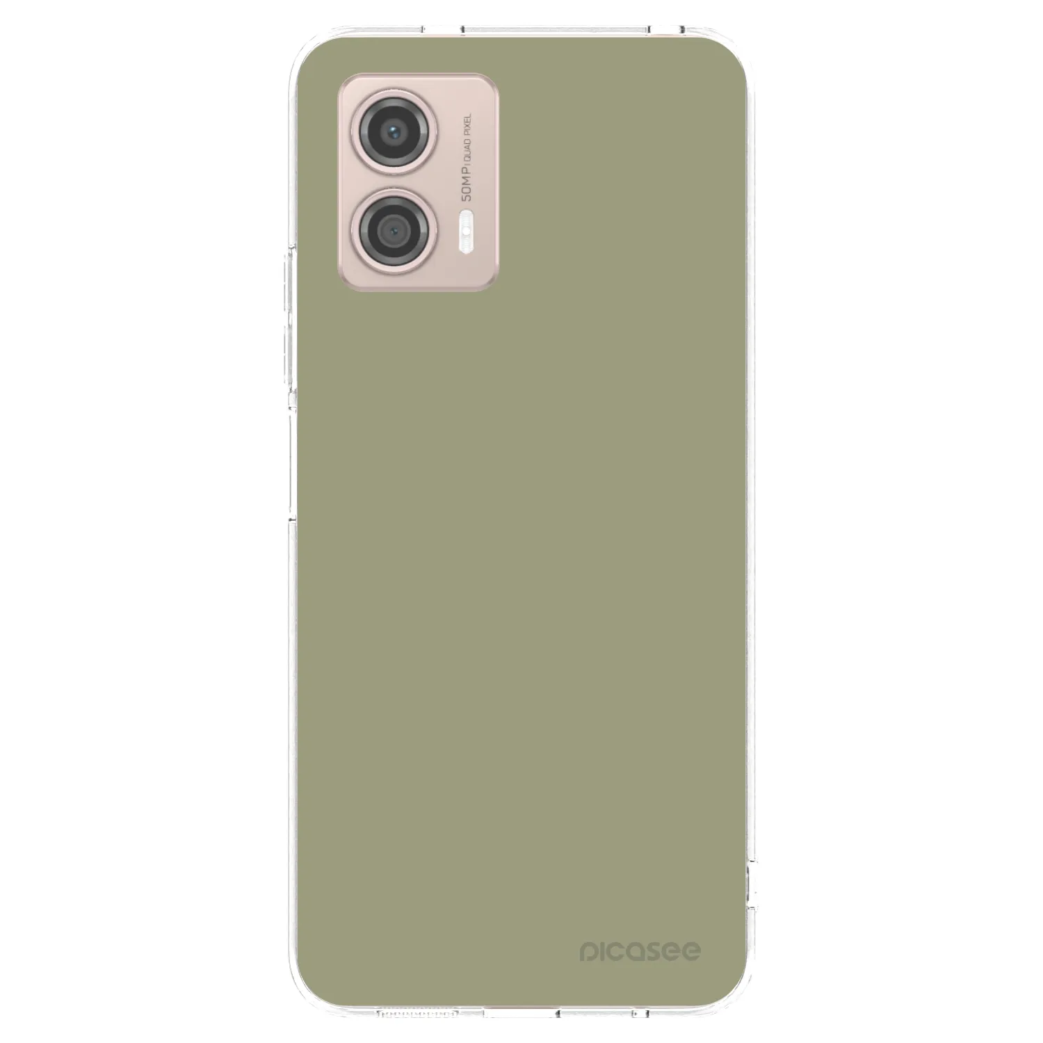 Picasee silikónový prehľadný obal pre Motorola Moto G53 5G - Dewy Dawn