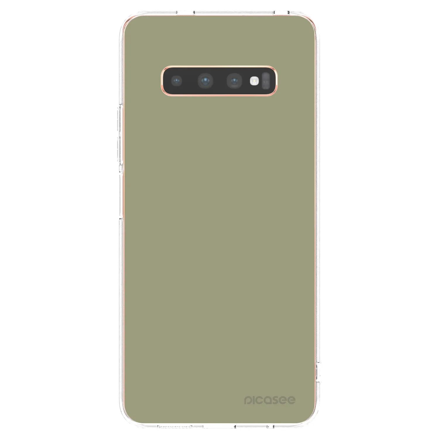 Picasee silikónový prehľadný obal pre Samsung Galaxy S10 Plus G975 - Dewy Dawn