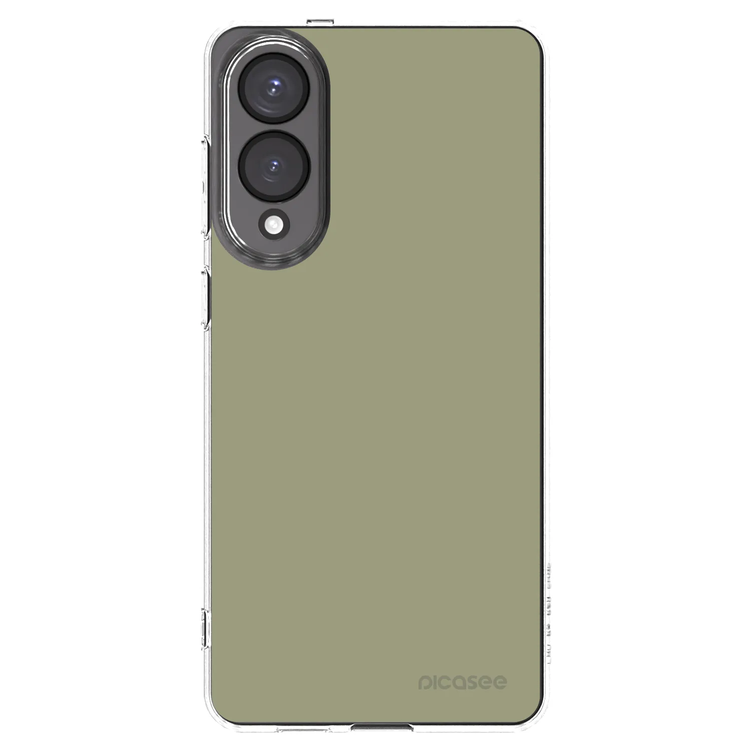 Picasee silikónový prehľadný obal pre Samsung Galaxy S25 Edge 5G - Dewy Dawn