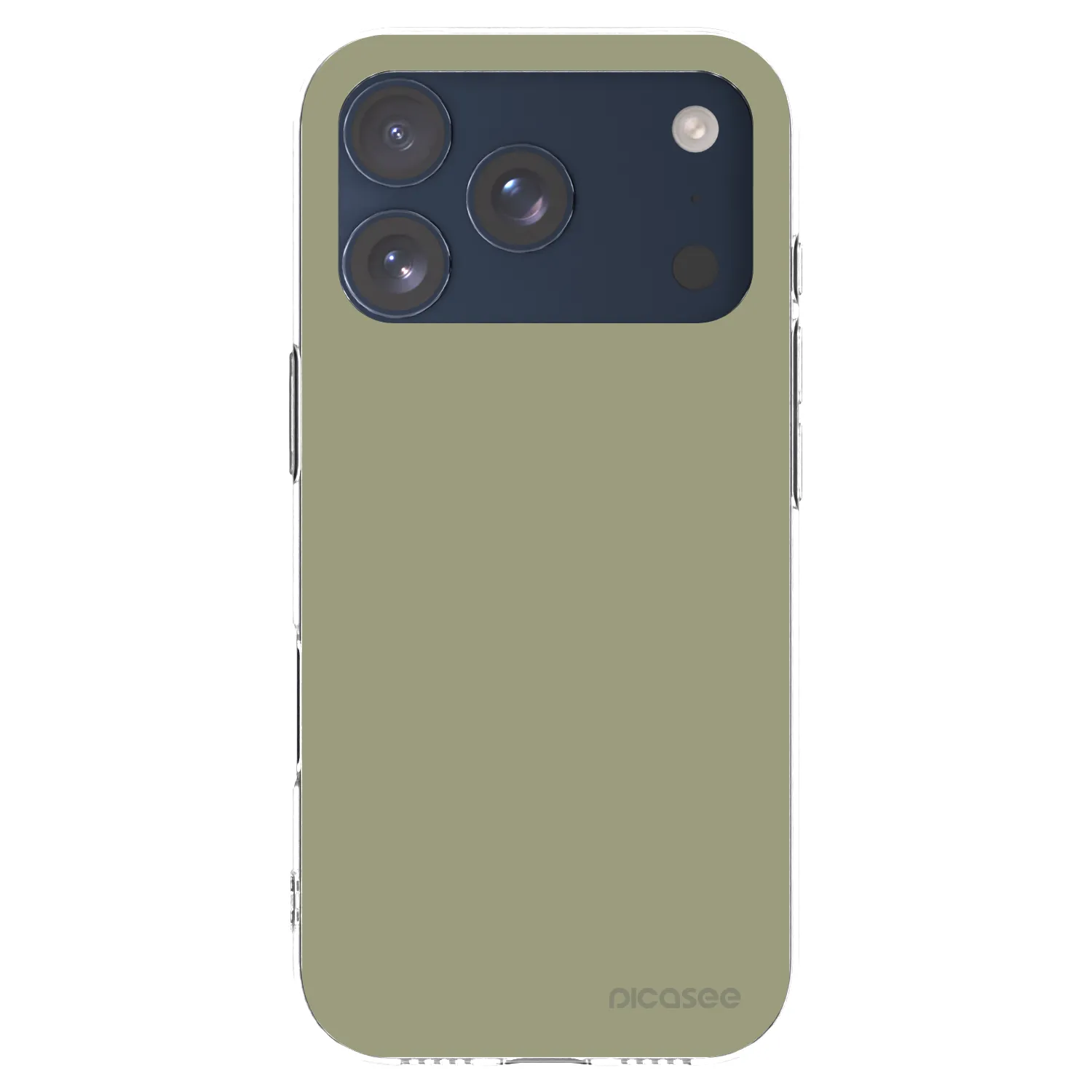 Picasee silikónový prehľadný obal pre Apple iPhone 17 Pro - Dewy Dawn