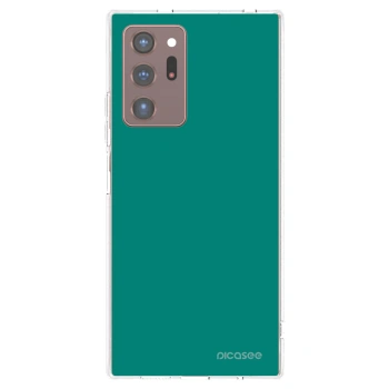 Picasee silikónový prehľadný obal pre Samsung Galaxy Note 20 Ultra - Emerald Mist