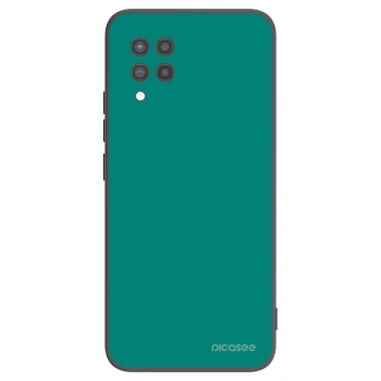 Picasee silikónový čierny obal pre Samsung Galaxy A42 A426B - Emerald Mist