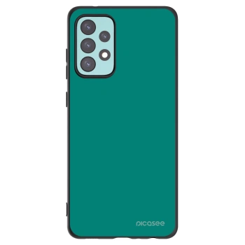 Picasee silikónový čierny obal pre Samsung Galaxy A72 A725F - Emerald Mist