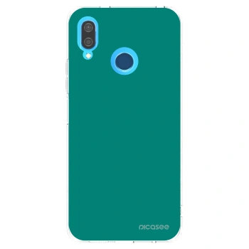 Picasee silikónový prehľadný obal pre Huawei P20 Lite - Emerald Mist