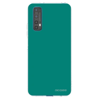 Picasee silikónový prehľadný obal pre Realme 7 - Emerald Mist