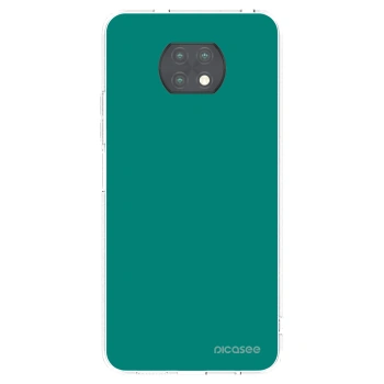Picasee silikónový prehľadný obal pre Xiaomi Redmi Note 9T - Emerald Mist