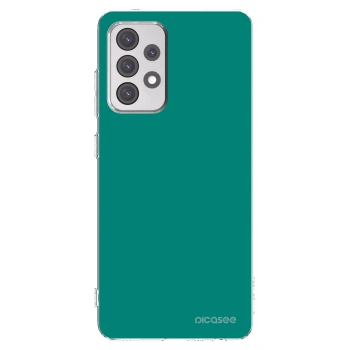 Picasee silikónový prehľadný obal pre Samsung Galaxy A52s 5G A528B - Emerald Mist
