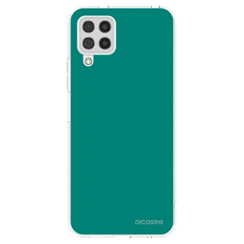 Picasee silikónový prehľadný obal pre Samsung Galaxy A22 A225F 4G - Emerald Mist