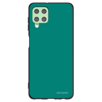 Picasee silikónový čierny obal pre Samsung Galaxy A22 A225F 4G - Emerald Mist