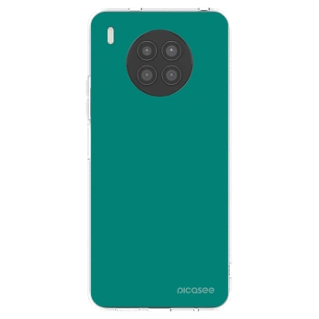 Picasee silikónový prehľadný obal pre Huawei Nova 8i - Emerald Mist