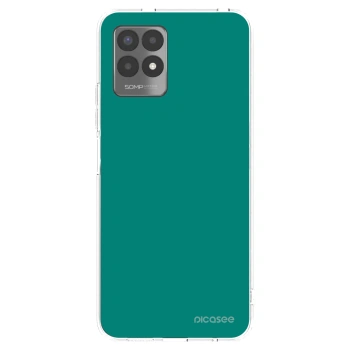 Picasee silikónový prehľadný obal pre Realme 8i - Emerald Mist
