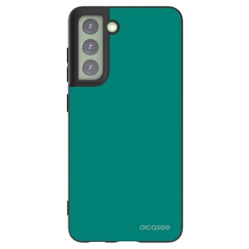Picasee silikónový čierny obal pre Samsung Galaxy S21 FE 5G - Emerald Mist