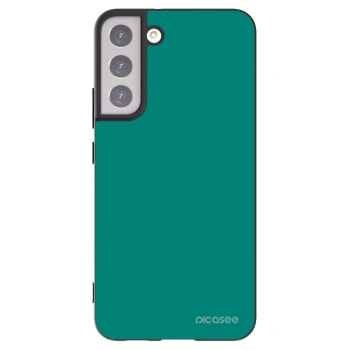 Picasee silikónový čierny obal pre Samsung Galaxy S22+ 5G - Emerald Mist