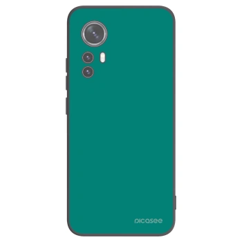 Picasee silikónový čierny obal pre Xiaomi 12 - Emerald Mist