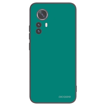 Picasee silikónový čierny obal pre Xiaomi 12 Pro - Emerald Mist