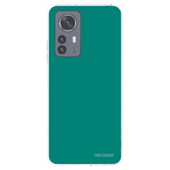 Picasee silikónový prehľadný obal pre Xiaomi 12 Pro - Emerald Mist