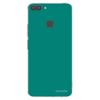 Picasee silikónový prehľadný obal pre Huawei P Smart - Emerald Mist