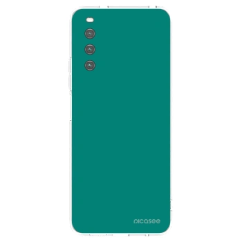 Picasee silikónový prehľadný obal pre Sony Xperia 10 IV 5G - Emerald Mist