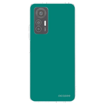 Picasee silikónový prehľadný obal pre Xiaomi 12 Lite - Emerald Mist