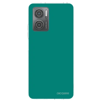 Picasee silikónový prehľadný obal pre Xiaomi Redmi 10 5G - Emerald Mist