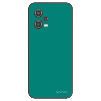 Picasee silikónový čierny obal pre Xiaomi Poco X5 - Emerald Mist