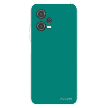 Picasee silikónový prehľadný obal pre Xiaomi Poco X5 - Emerald Mist