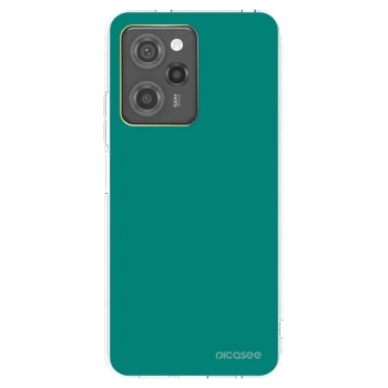 Picasee silikónový prehľadný obal pre Xiaomi Poco X5 Pro - Emerald Mist