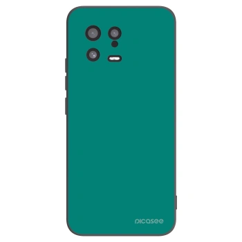 Picasee silikónový čierny obal pre Xiaomi 13 - Emerald Mist