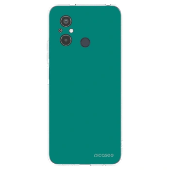 Picasee silikónový prehľadný obal pre Xiaomi Redmi 12C - Emerald Mist