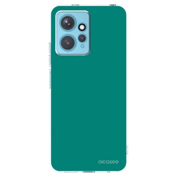 Picasee silikónový prehľadný obal pre Xiaomi Redmi Note 12 4G - Emerald Mist