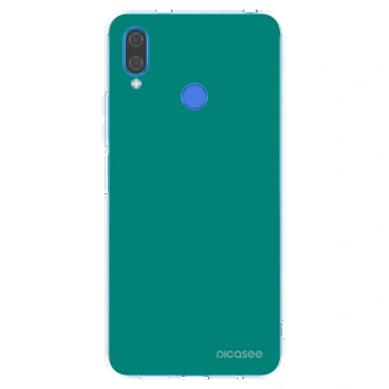 Picasee silikónový prehľadný obal pre Huawei Nova 3 - Emerald Mist