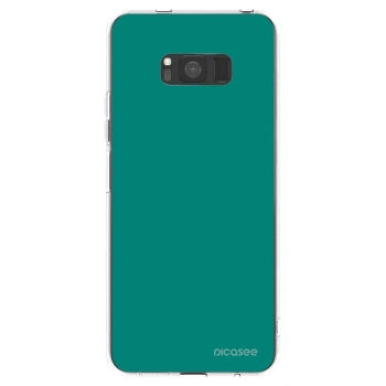 Picasee silikónový prehľadný obal pre Samsung Galaxy S8 G950F - Emerald Mist