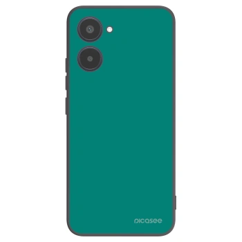 Picasee silikónový čierny obal pre Realme 10 4G - Emerald Mist